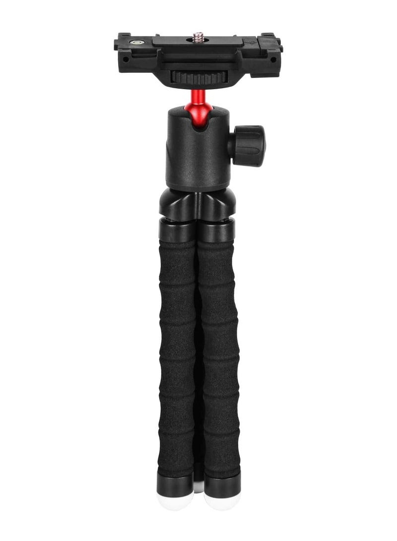 porodo Table Tripod with Phone Holder - Black - Image 4