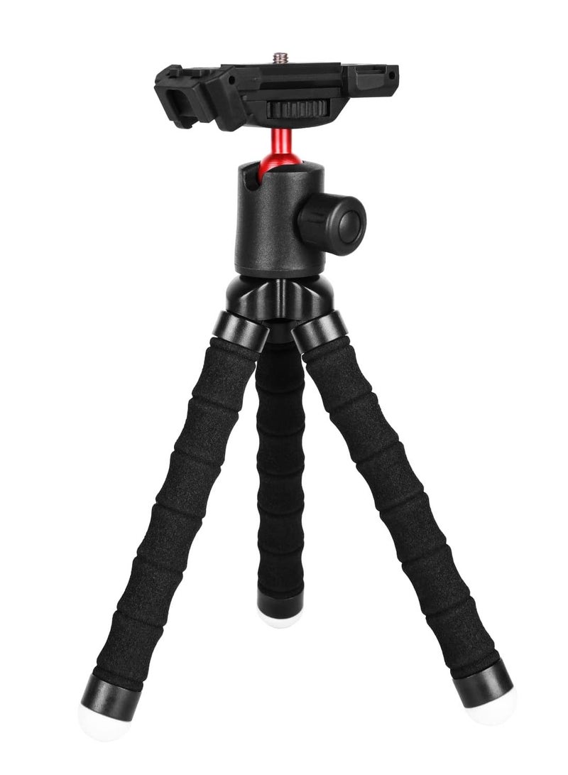 porodo Table Tripod with Phone Holder - Black - Image 3