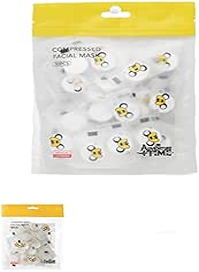 Generic Dry Capsule Sheet (5PCS) - DIY cotton Compressed Disposable Facial Sheet mask 