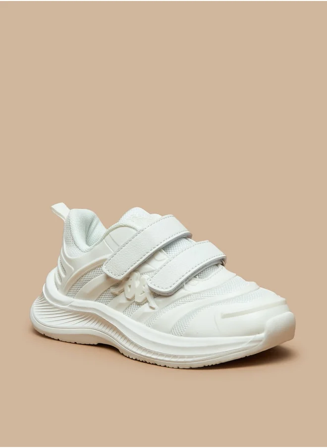 كابا Mesh Panelled Sports Shoes with Hook and Loop Closure