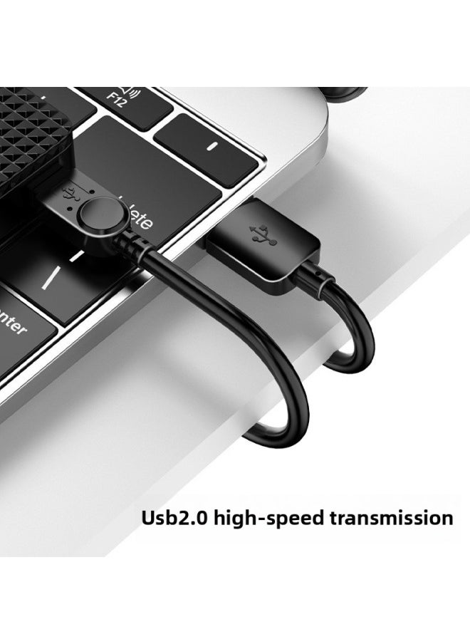 ماركة غير محددة كابل بيانات، كابل شحن بمنفذ T، مسجل قيادة USB صغير، جهاز قديم، شكل واجهة يدوية قديمة: كابل بيانات Miniusb، مناسب لمسجل القيادة/القرص الصلب/mp3/جهاز المسنين، إلخ.-1 متر  - Image 4
