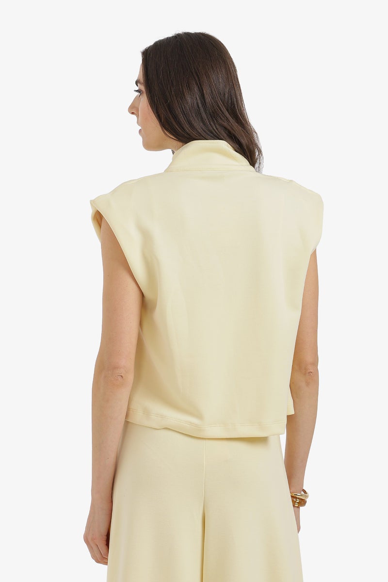 Carina Zip-Up Lounge Vest - Image 3