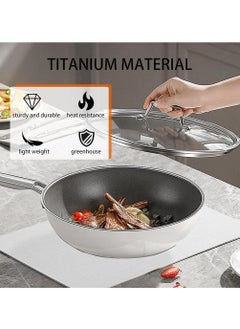 Beauenty Titanium Cutting Board,Stainless Steel Double Sided Food-Grade Worktop Chopping Board With Hanging Hole,Non Stick Heavy Duty Metal Cutting Mat for Meat Vegetable Fruit Kitchen Home-M(23*34cm)  - Image 4