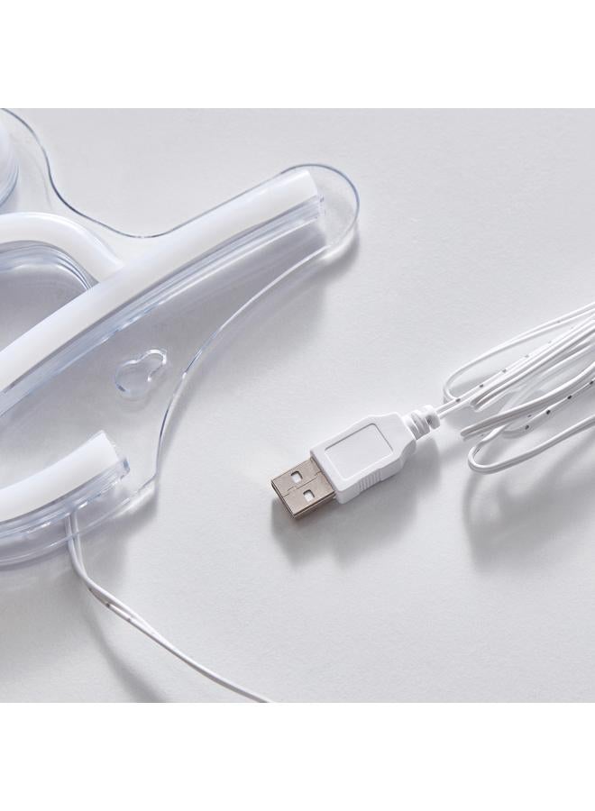 Led Neon Light With 2M Usb Cable 43X2X15 Cm