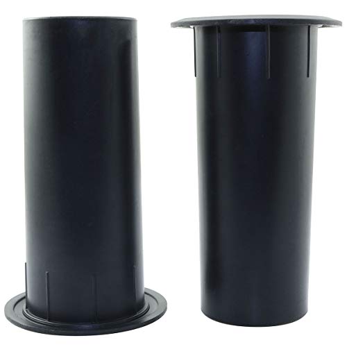 MEETOOT 2pcs Speaker Pilot Hole Outlet 50x120mm Speaker Cabinet Port Tube for Speaker Cabinet, Portable Speaker, Home Speaker or Car Speaker - Image 1