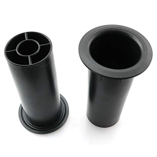 MEETOOT 2pcs Speaker Pilot Hole Outlet 50x120mm Speaker Cabinet Port Tube for Speaker Cabinet, Portable Speaker, Home Speaker or Car Speaker - Image 4