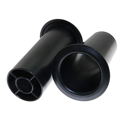 MEETOOT 2pcs Speaker Pilot Hole Outlet 50x120mm Speaker Cabinet Port Tube for Speaker Cabinet, Portable Speaker, Home Speaker or Car Speaker - Image 3
