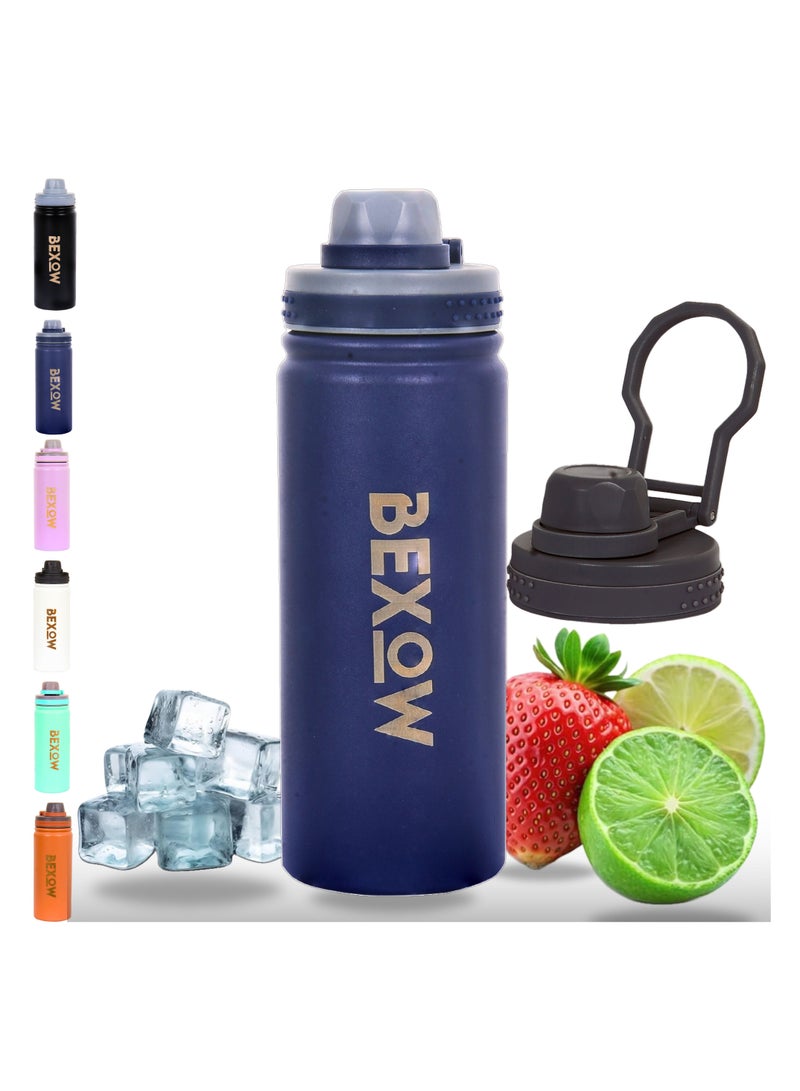 Bexow BEXOW Double Wall Vacuum Flask – Insulated Stainless Steel Water Bottle, 750ml, Leak-Proof, Durable, Hot & Cold Beverage Thermos - Image 1