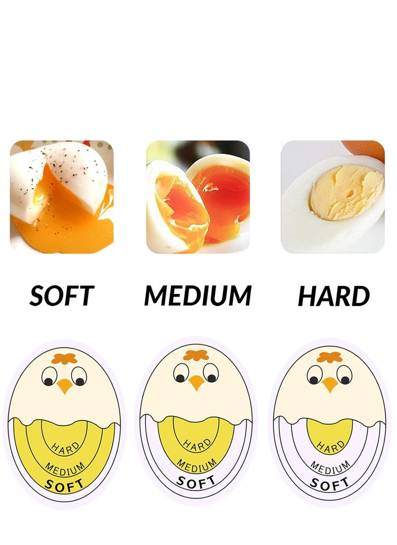 Oasisgalore Certified Egg Timer Soft Hard Boiled Eggs Timer That Changes Color When Done  - Image 4