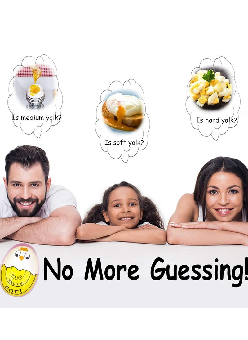 Oasisgalore Certified Egg Timer Soft Hard Boiled Eggs Timer That Changes Color When Done  - Image 3