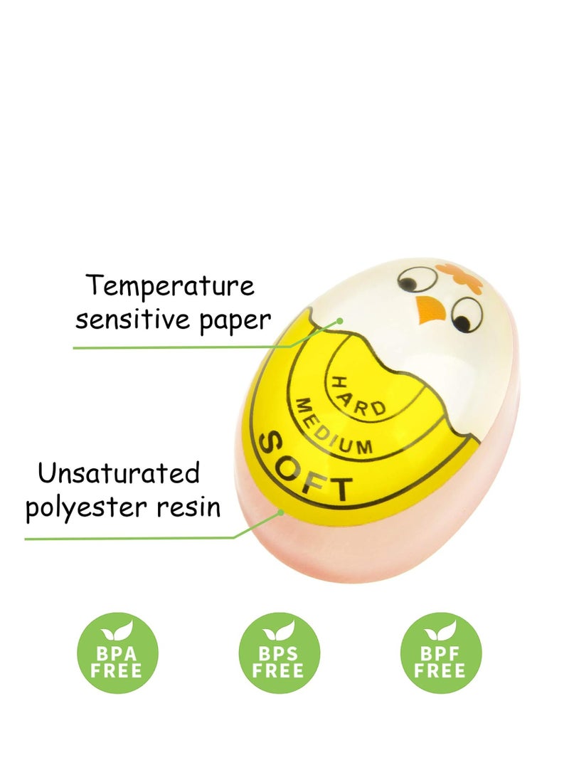 Oasisgalore Certified Egg Timer Soft Hard Boiled Eggs Timer That Changes Color When Done  - Image 5