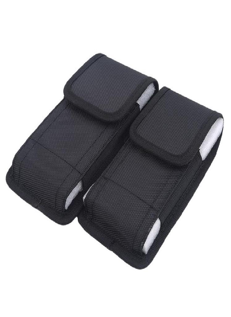 Eckek - Men Universal Vertical Mobile Phone Bag Belt Waist Bag Carrying Cell Phone Fanny Pack - Image 1