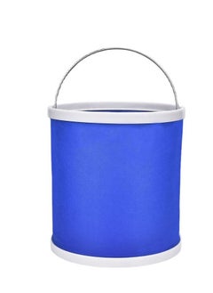 Collapsible Camping Fishing Bucket 9L Durable Pop Up Water Bucket for Car Washing Fishing Boating or Other Outdoor Activities Foldable Bucket