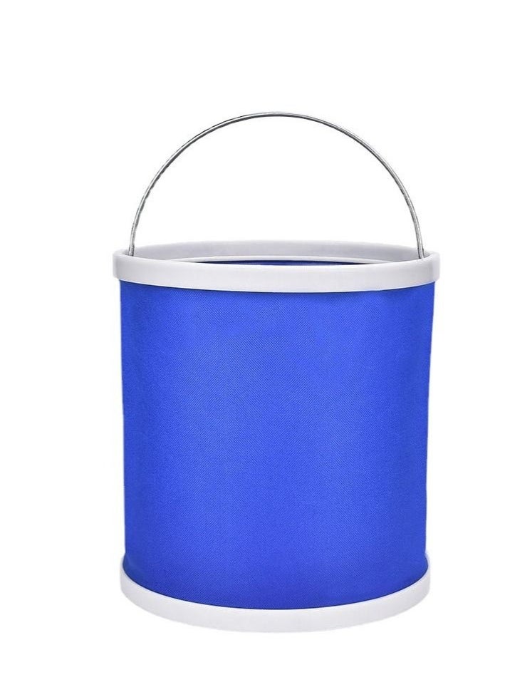 Beauenty - Collapsible Camping Fishing Bucket 9L Durable Pop Up Water Bucket for Car Washing Fishing Boating or Other Outdoor Activities Foldable Bucket - Image 1
