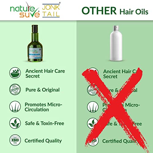 Nature Sure Jonk Tail Hair Oil - 1 Pack (110ml) - Image 5