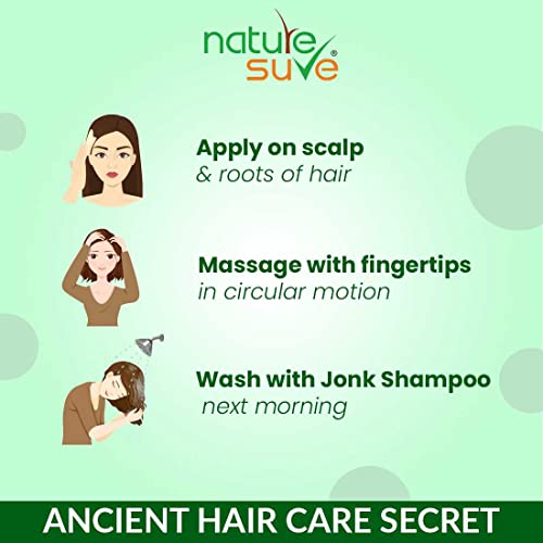 Nature Sure Jonk Tail Hair Oil - 1 Pack (110ml) - Image 4