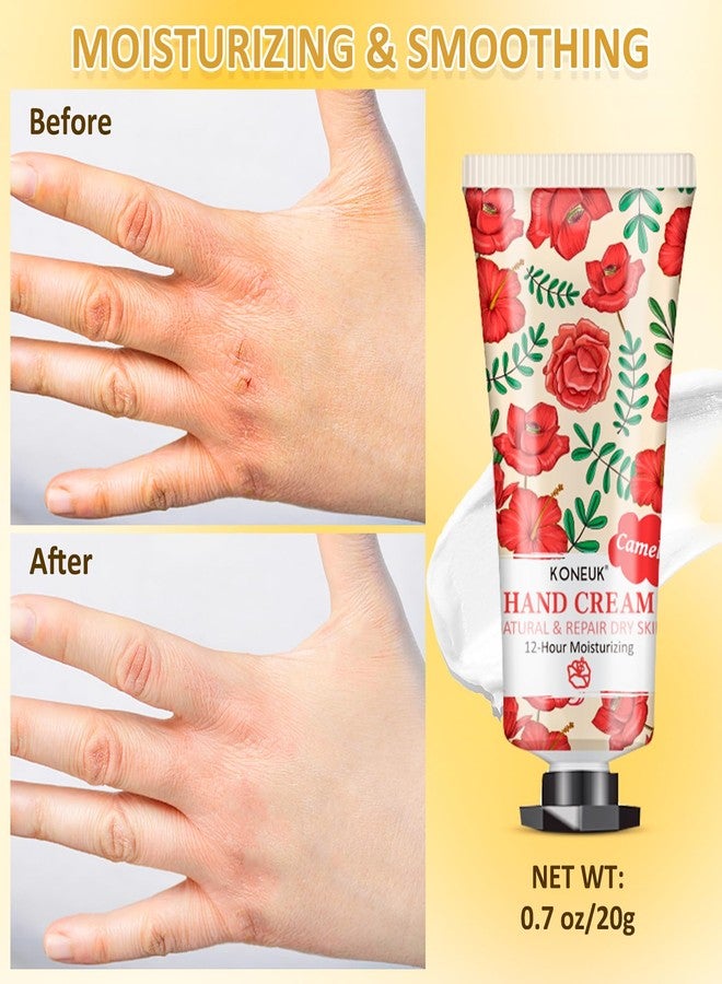 KONEUK 8 Pack Hand Cream Set, Valentines Day Gifts for Her, Wedding Favors, Bulk Hand Lotion Travel Size for Dry Cracked Hands, Moisturizing Hand Cream for Teacher Gifts and Mothers Day Gifts - Image 5