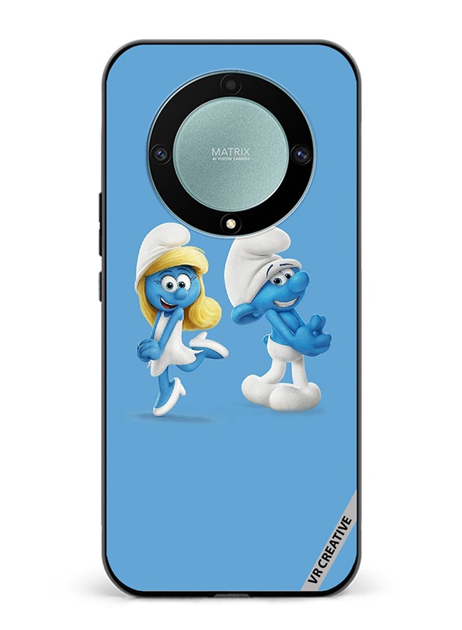 VR CREATIVE Protective Case Cover For Honor X9b The Smurfs Design Multicolour - Image 1