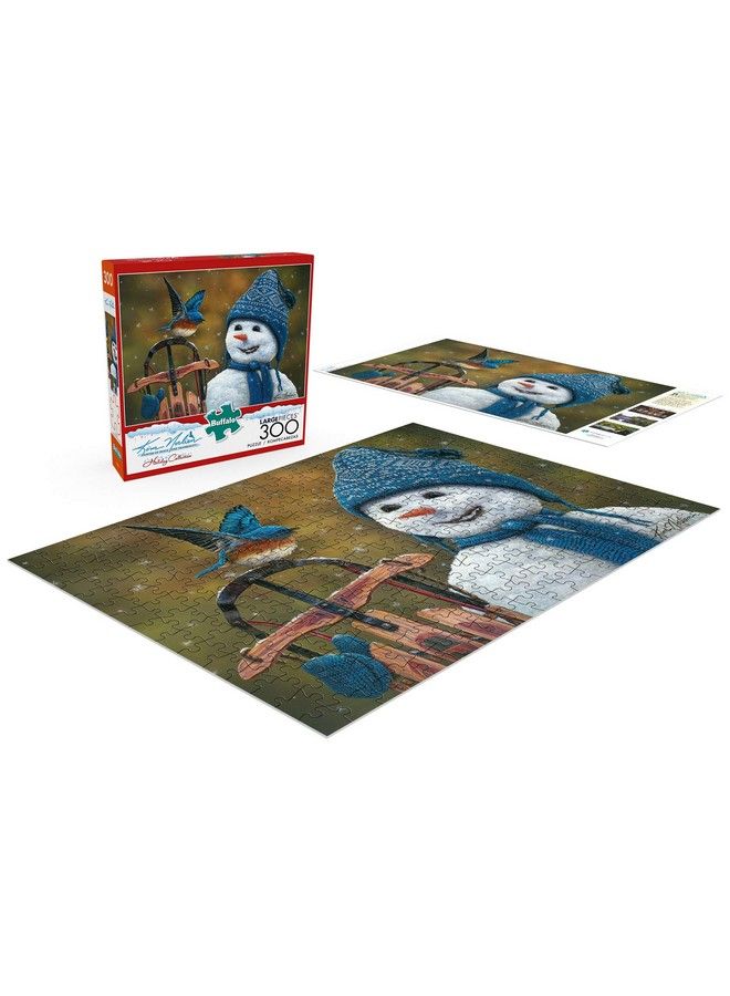 Buffalo Games Holiday Collection Kim Norlien Snow Brother 300 Large Piece Jigsaw Puzzle - Image 4