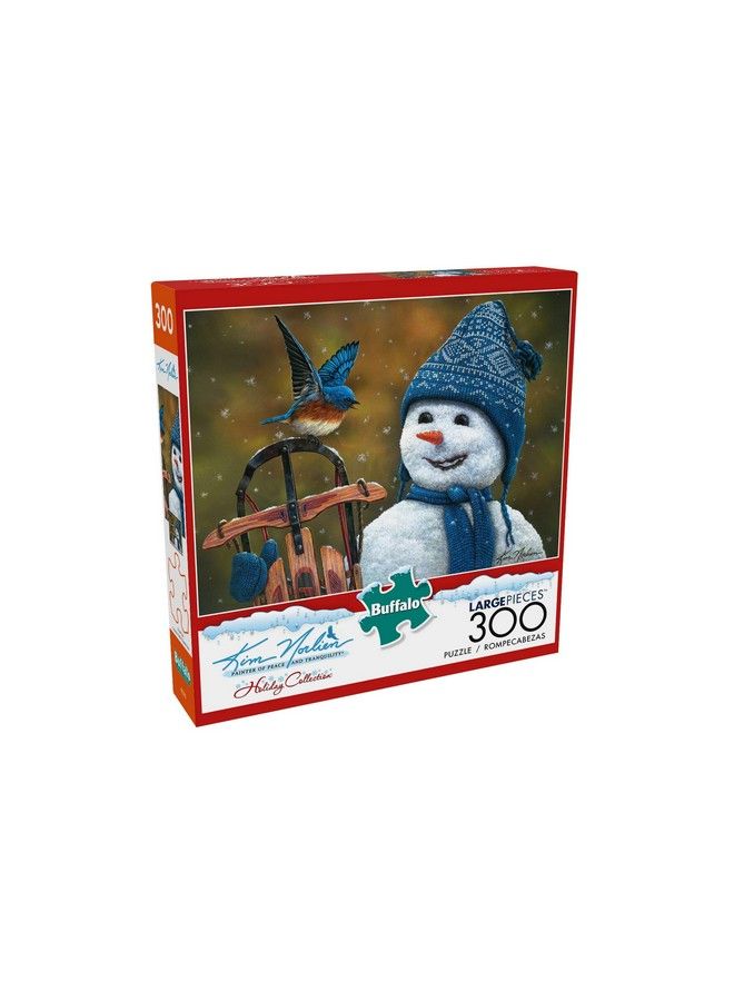 Buffalo Games Holiday Collection Kim Norlien Snow Brother 300 Large Piece Jigsaw Puzzle - Image 3
