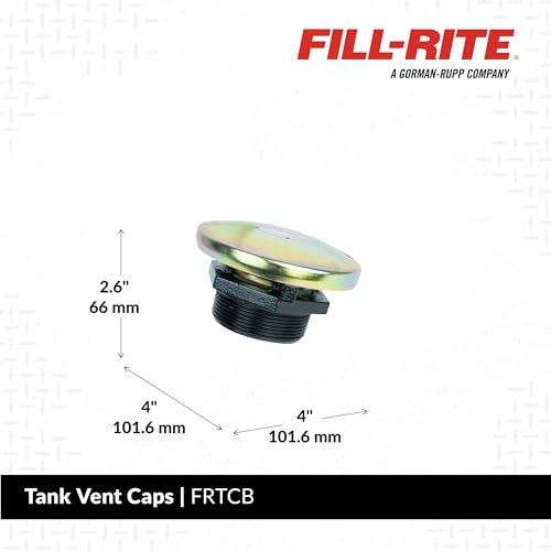 FILL RITE Fill-Rite FRTCB Vented Fill Cap with 2" Base - Image 2