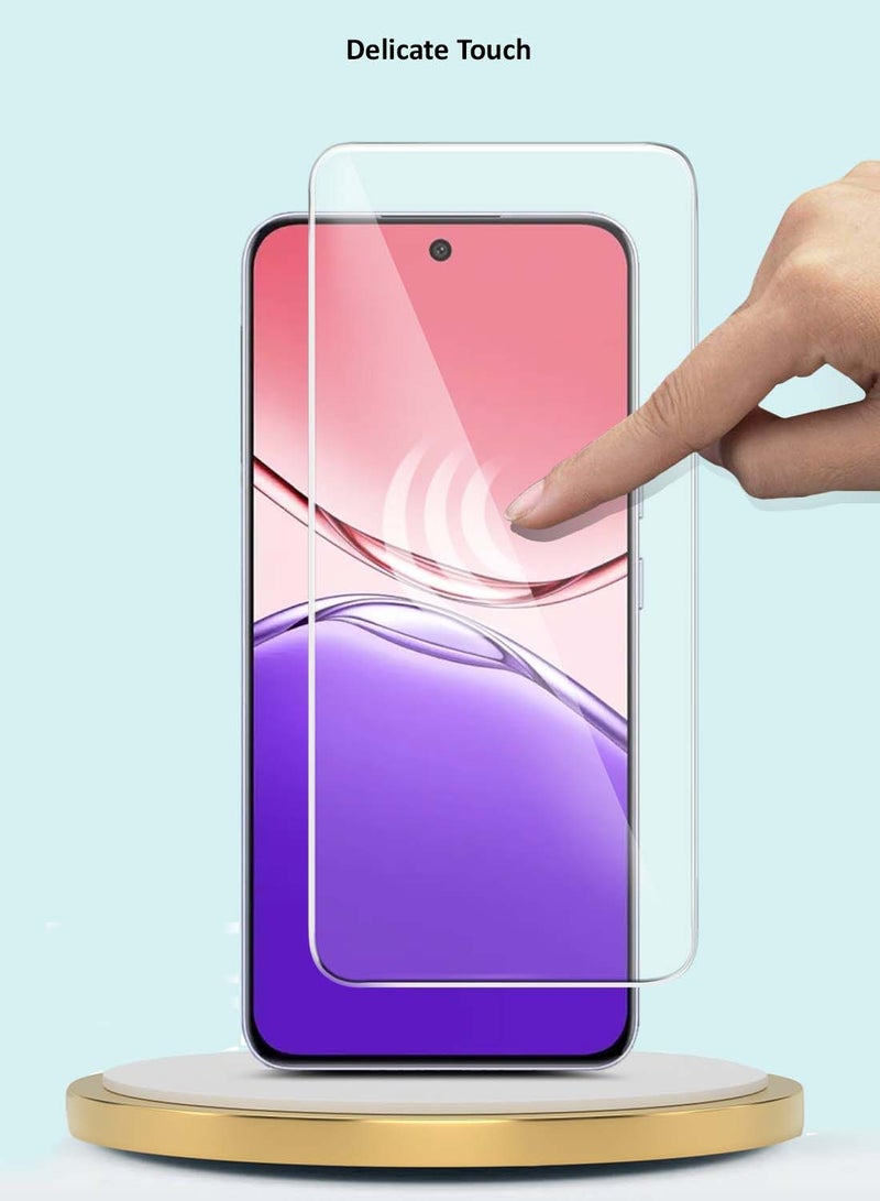 GMAX Oppo A5i Pro / Oppo A5i 2025 GMAX Premium Series Curved Edges 9H 2.5D Tempered Glass Screen Protector - Clear - Image 4