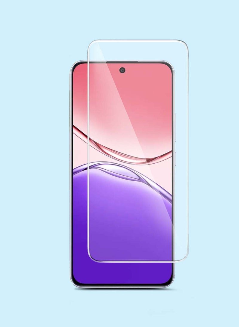 GMAX Oppo A5i Pro / Oppo A5i 2025 GMAX Premium Series Curved Edges 9H 2.5D Tempered Glass Screen Protector - Clear - Image 1