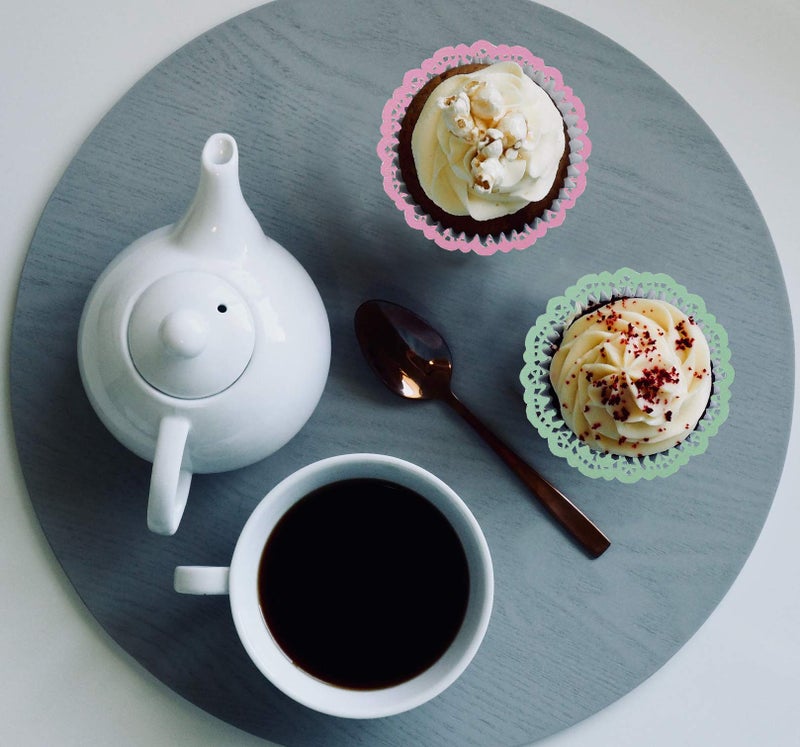 Jagrove Paper Doilies, Jagrove 100 Pieces 3.5 Inches Lace Doilies Paper Colorful Decorative Round Paper Placemats Bulk for Cakes Desserts Wedding Party Tableware Decoration, 5 Colors - Image 4