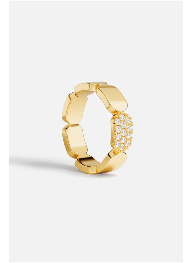 MONACO - APM Dainty Gold Ring - Image 1