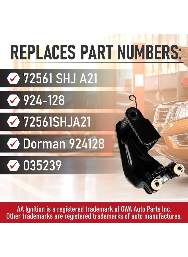 AA Ignition Left Power Sliding Door Roller Assembly - Center Male - Replaces 72561-SHJ-A21, 924-128, 72561SHJA21 - Compatible with Honda Odyssey 2005, 2006, 2007, 2008, 2009, 2010 EX, EX-L, Touring model - Image 3