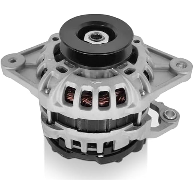 Uritue F000BL0118 New 12V 80A Alternator Compatible with 2008 TT-4 to TT8 YANMAR 4TNV98 DIESEL Replace 129908-77200,129908-77210 - Image 1
