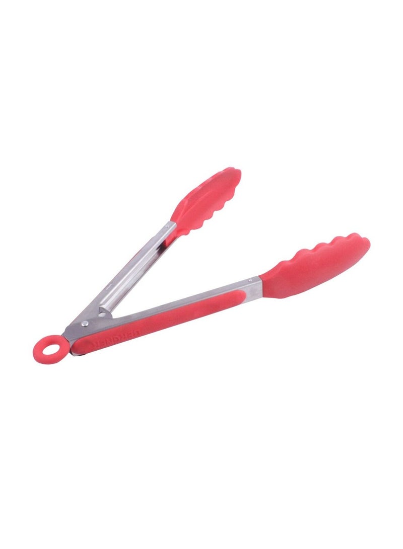 Bergner Stainless Steel Kitchen Tong Silver And Pink