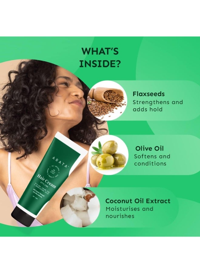 Arata Styling Hair Cream 50ml - Image 2