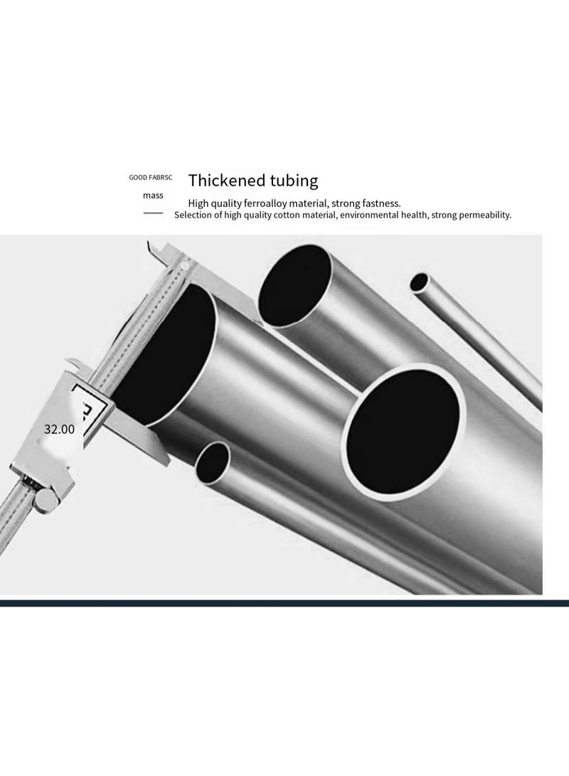 متعددة الوظائف معطف شماعات معدنية بيضاء - Image 3