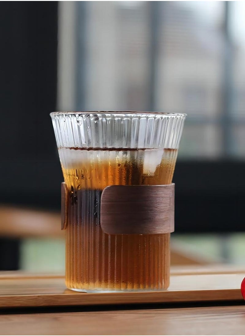 European Style Glass Coffee Mug 310 Ml