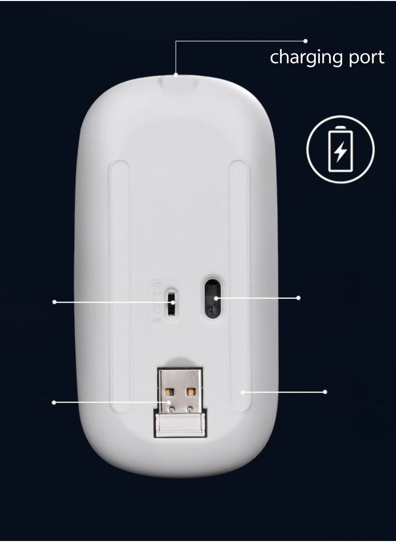 Generic Wireless mouse, rechargeable Bluetooth mouse, (2.4G Bluetooth)  - Image 2