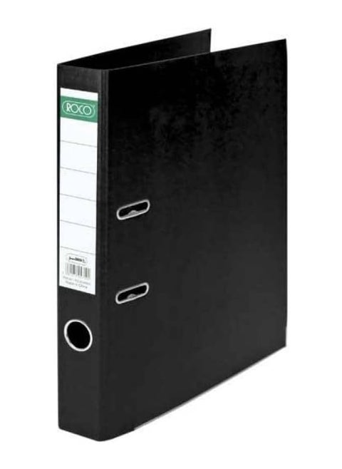 Box File Pvc And Transparent F S 5Cm Black