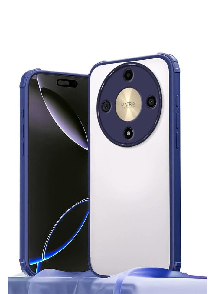 general Translucent Frosted Case Compatible with Honor X9d 5G 2025 Four-corner Airbag Drop Protection, Anti-scratch & Anti-fingerprint Acrylic Backcover - Image 1