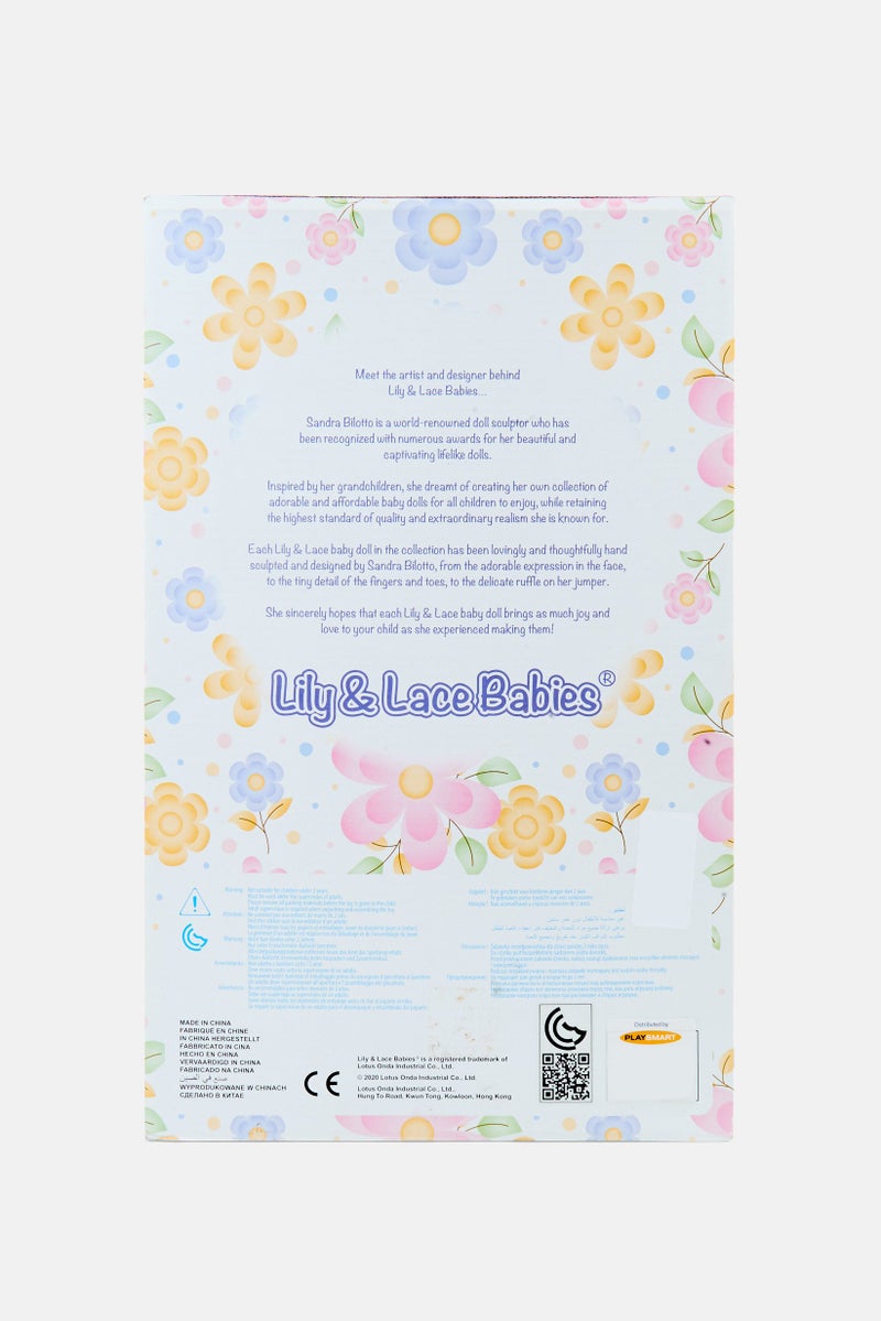 Lotus Baby Dolls Lily And Lace Babies Doll And Feeding Bottle  - Image 2