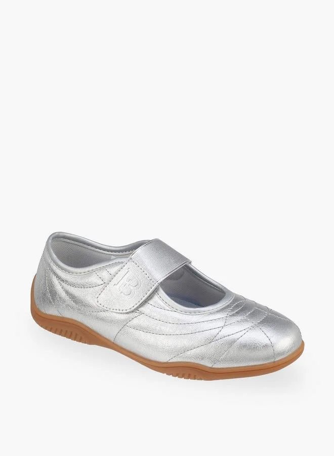 Flora Bella Women Panelled Hook & Loop Sneakers