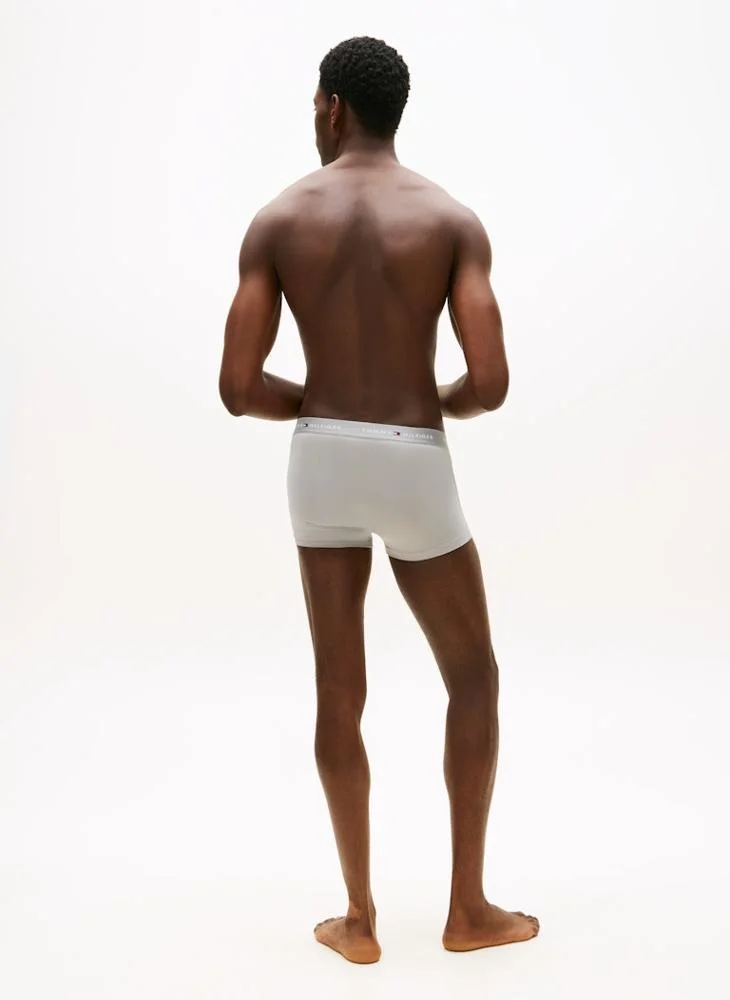 Tommy Hilfiger  3-Pack Essential Signature Waistband Low Rise Trunks for Men | Best Price UAE