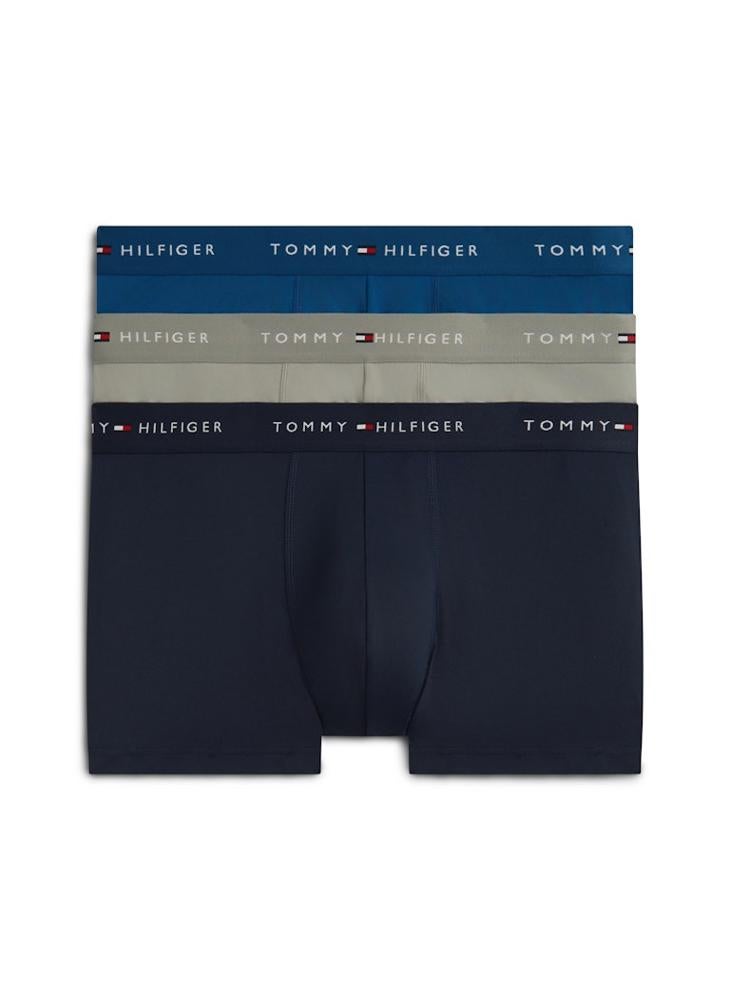 TOMMY HILFIGER 3-Pack Essential Signature Waistband Low Rise Trunks - Image 1
