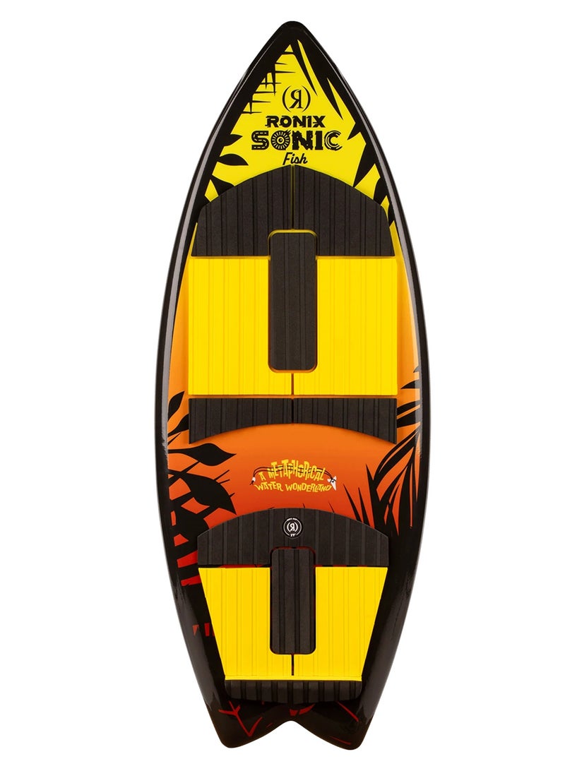 RONIX WAKESURF 2026 - Boy's Sonic - Fish - Sunset Splash - Image 2