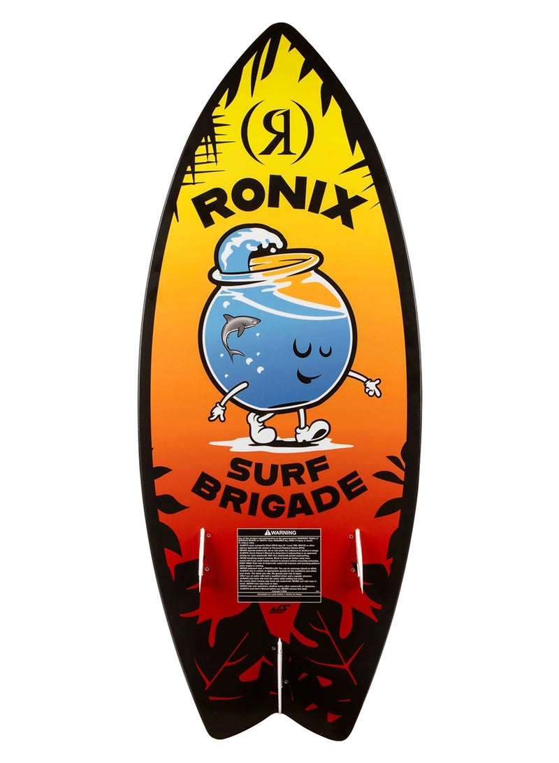 RONIX WAKESURF 2026 - Boy's Sonic - Fish - Sunset Splash - Image 3