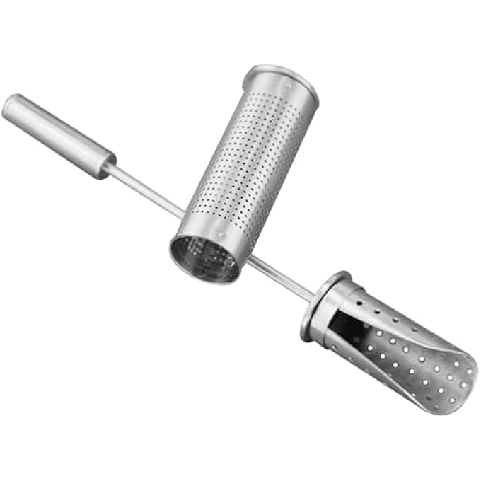 SYOSI Stainless Steel Tea Infuser With Fine Mesh Filter Heat Resistant Loose Leaf Tea Strainer For Brewing Herbs And Spices Portable Kitchen Tool For Home Office Or Travel Use - Image 2