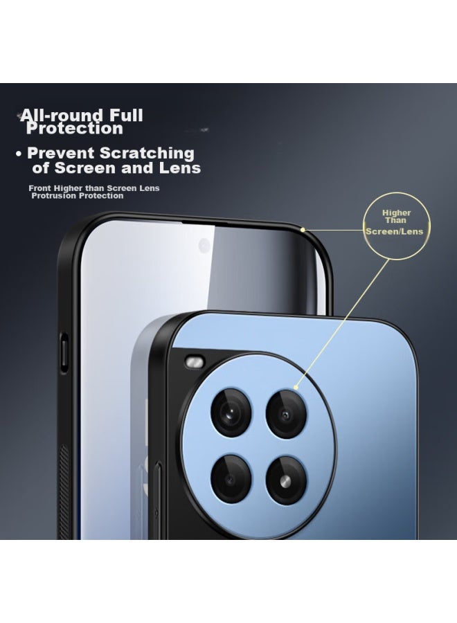 Shangsu, Suitable For Oneplus Ace3pro Phone Case, Ace3pro Protective Cover, Full Lens Protection, Ag Frosted Anti-drop Soft Case, Oneplus Plain Simple Style For Women And Men, Outer Shell, Graphite Black - Image 3