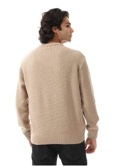 Andora V-Neck New Knitted Long Sleeves Pullover  - Image 3