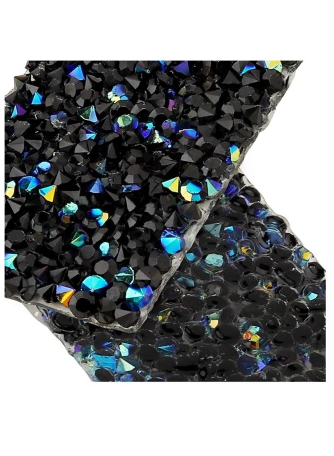 Self-Adhesive Crystal Rhinestone Diamond Ribbon for Embellishments and Decoration 1 Piece Length 90cm Width 1cm - Image 2