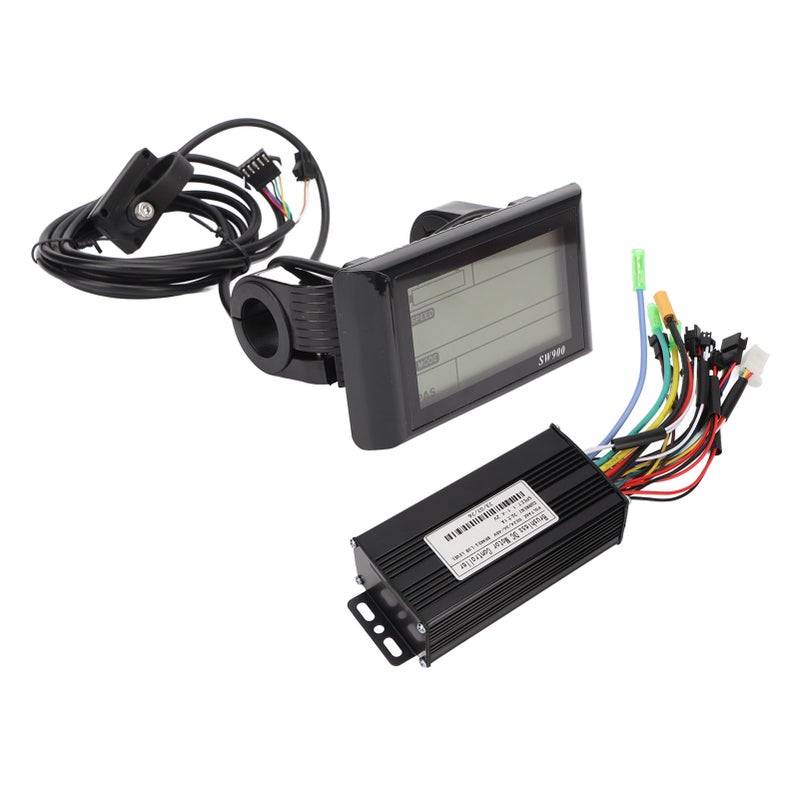 Electric Bike Motor Controller Kit 26A DC 24V 36V 48V Heat Dissipation LCD Display Panel Brushless Controller for Bike - Image 3
