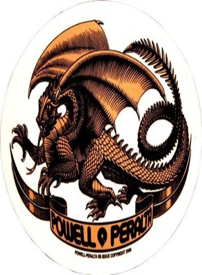 Powell Peralta Oval Dragon Decal Single